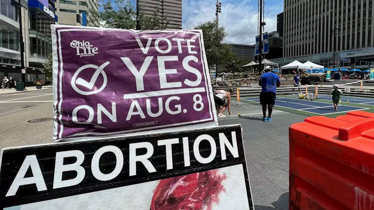 Ohioans vote in high-stakes special election that could affect abortion rights