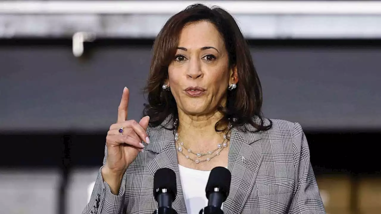 Vice President Kamala Harris touts 'raise' for union workers on federal construction projects