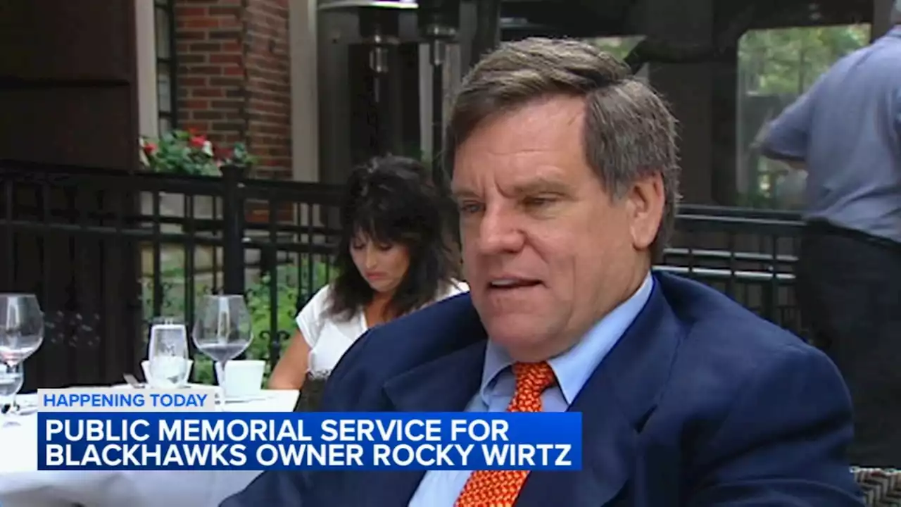 Fans to say goodbye to Chicago Blackhawks owner Rocky Wirtz at memorial