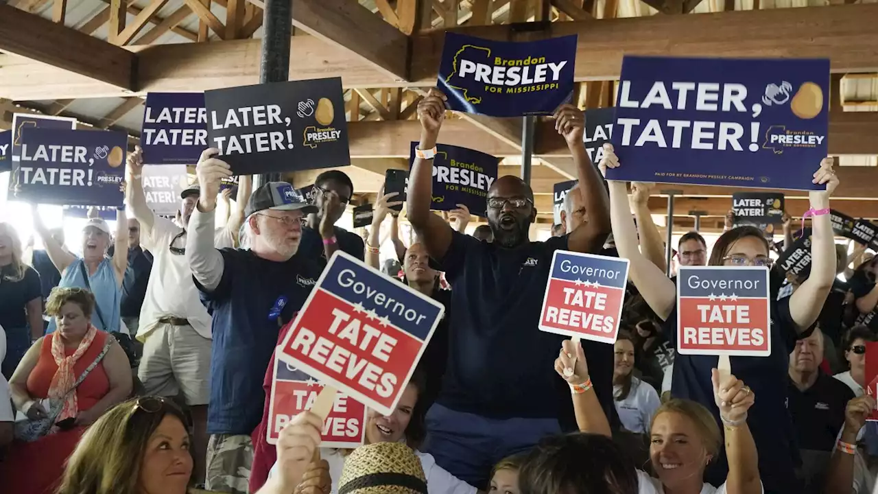 Mississippi GOP Gov. Tate Reeves to Face Democrat Brandon Presley in November Election