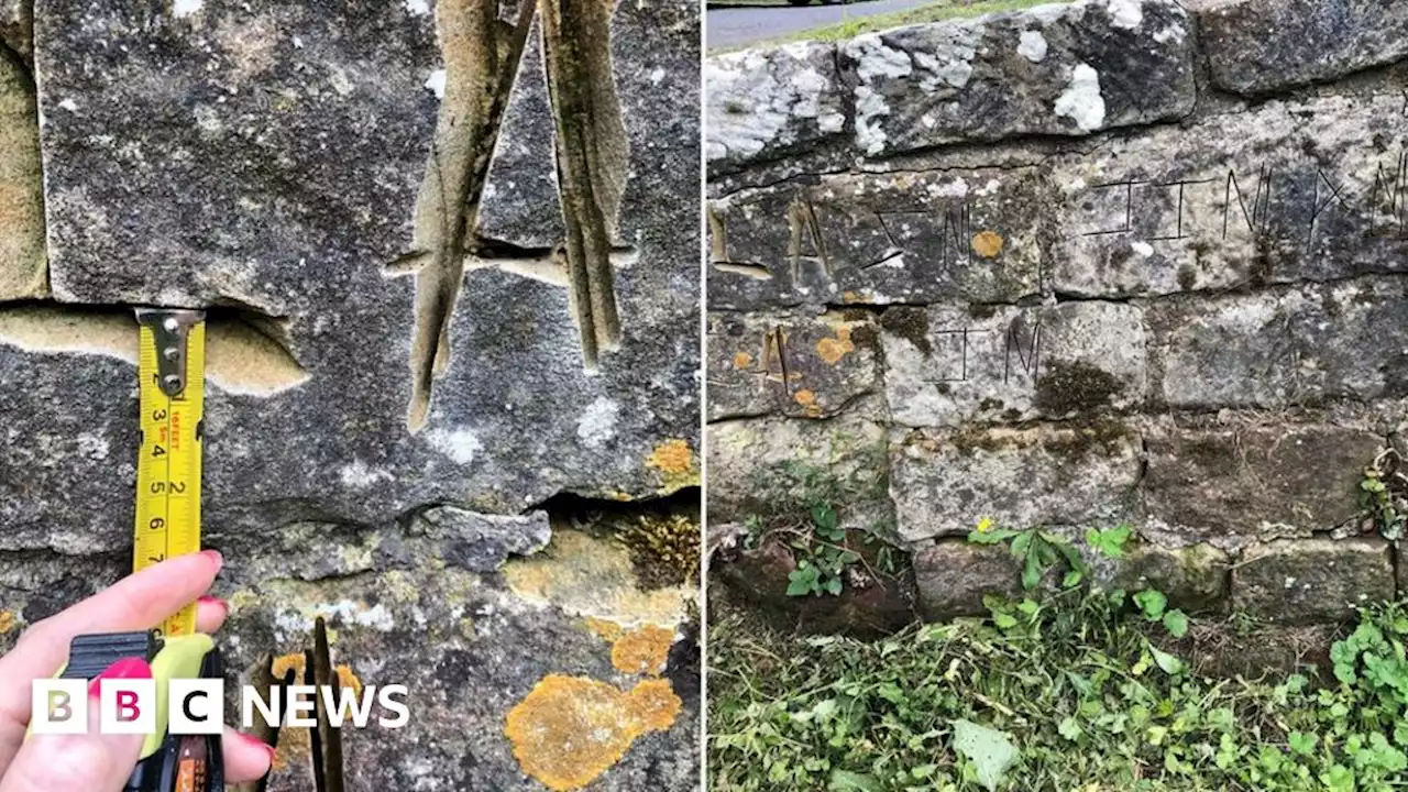 Vandals attack historic Glaisdale Beggar's Bridge with power tool