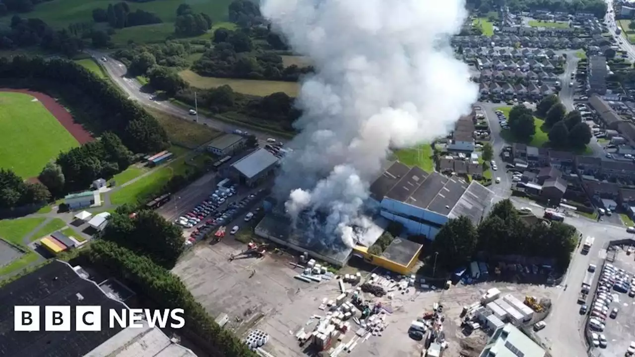 Bristol fire: Blaze breaks out at disused Whitchurch sports centre