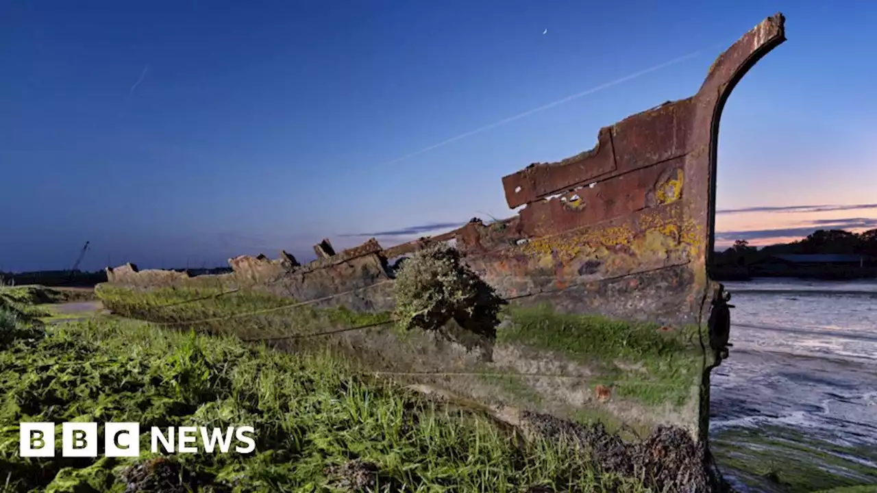 Sutton Hoo: Victorian iron steamship hulk granted protection