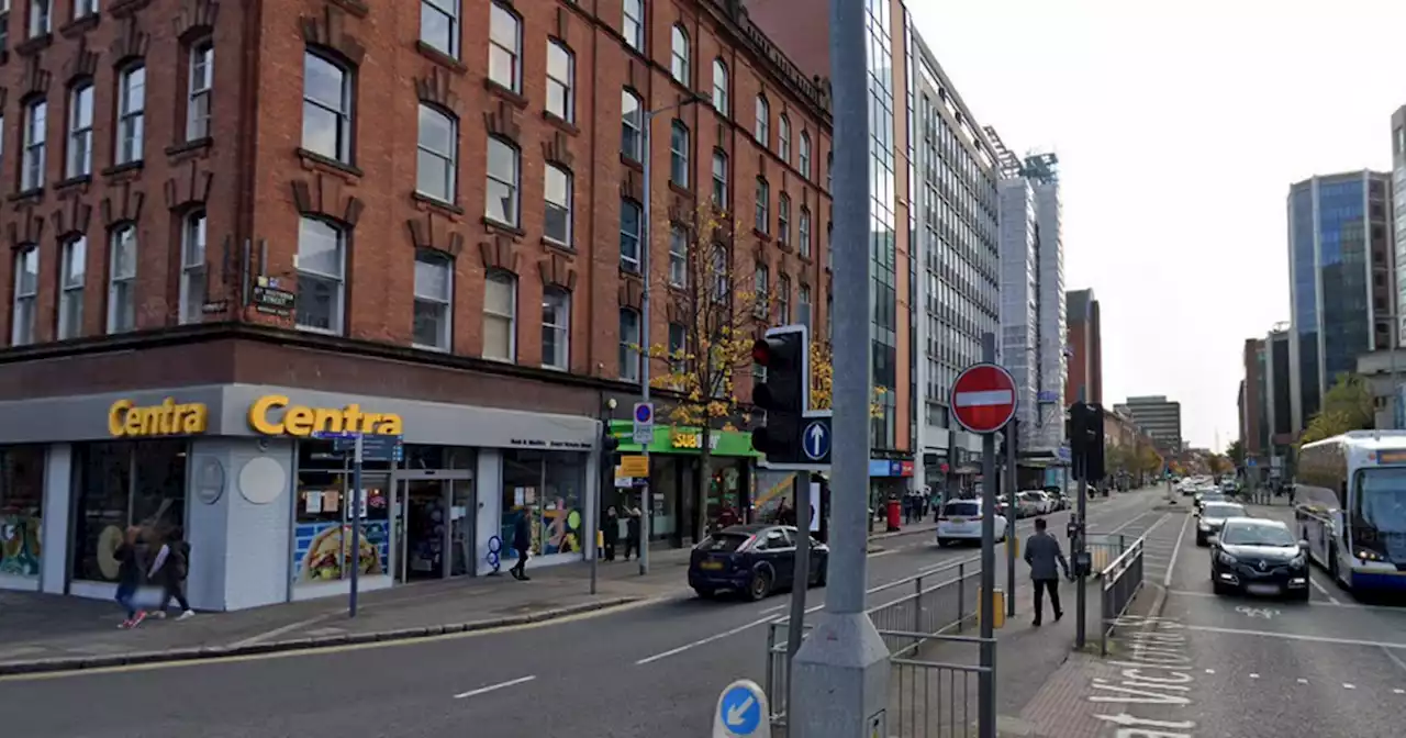 Councillors confront man in Belfast city centre shouting Nazi slogans