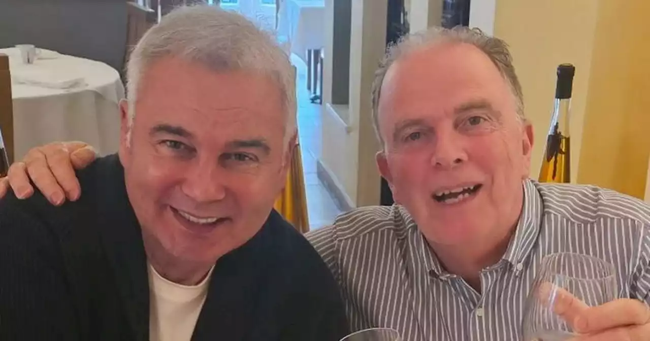 Eamonn Holmes shares snap with childhood pal as they 'peel back 60 years'