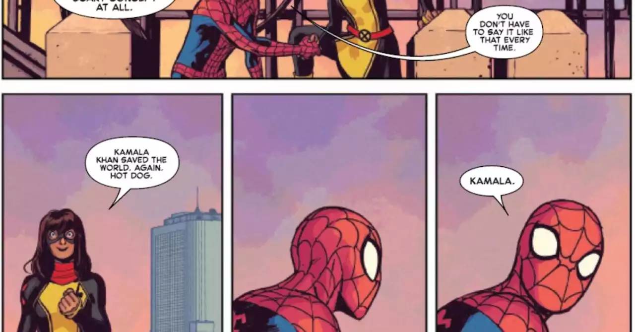 After Ms Marvel Dies, Spider-Man Tells Her His Big Secret (Spoilers)