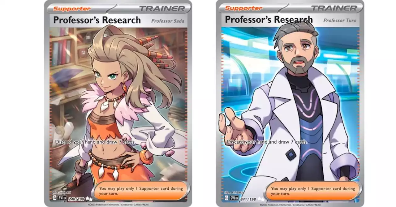 Cards Of Pokémon TCG: Scarlet & Violet Part 58: Professor’s Research