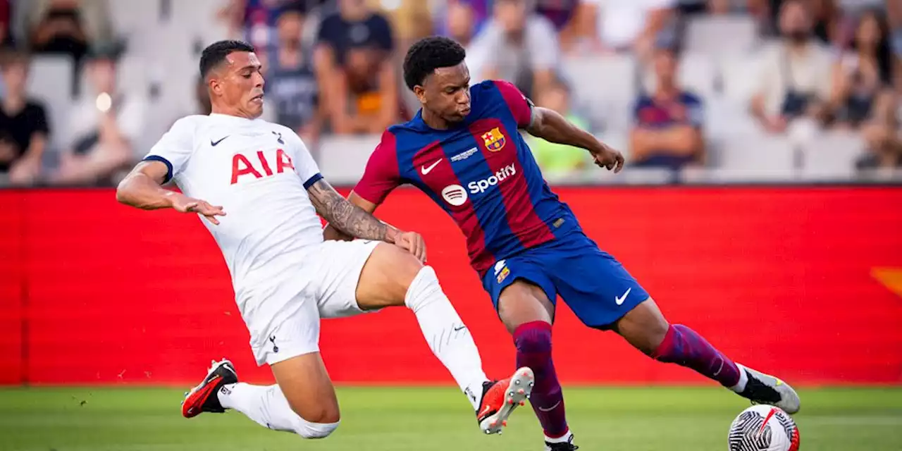 Hasil Barcelona vs Tottenham: Skor 4-2 - Bola.net