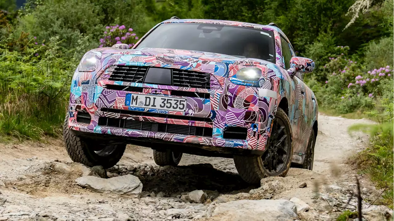 MINI's Upcoming Countryman Teases a More Rugged Character