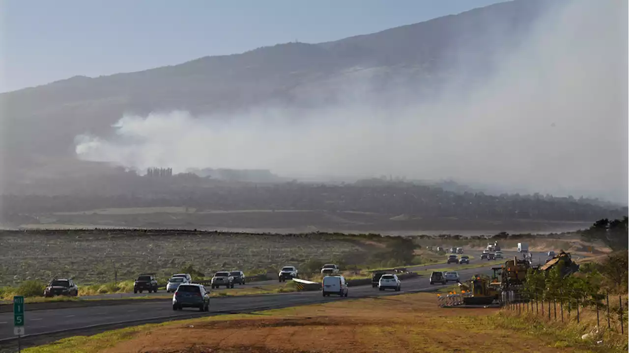 Hawaii Wildfires Cause Evacuations and Property Damage Amid Strong Winds