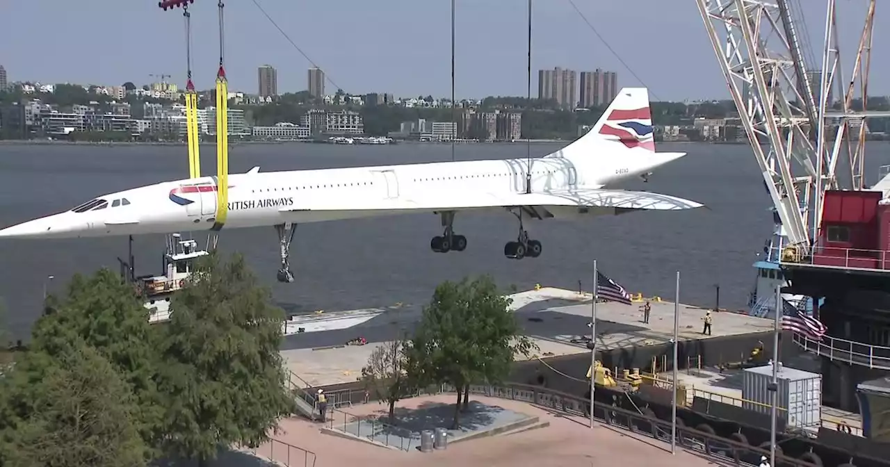 British Airways Concorde Supersonic Jet Removed from Museum for Restoration