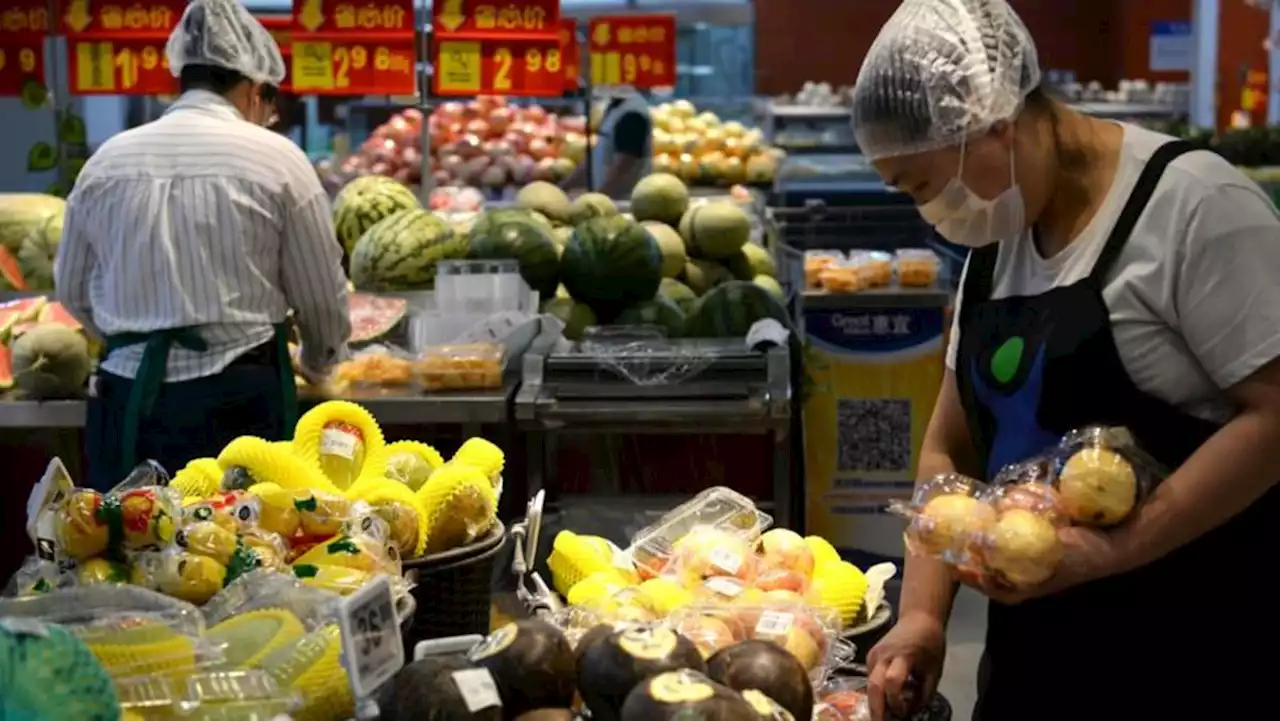 China's consumer prices fall for first time in 2 years