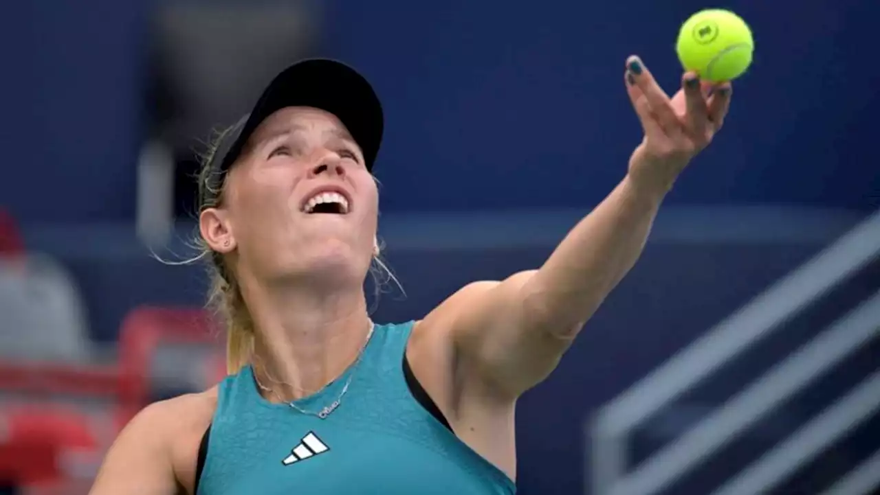 Returning Wozniacki on track at Montreal with family in tow