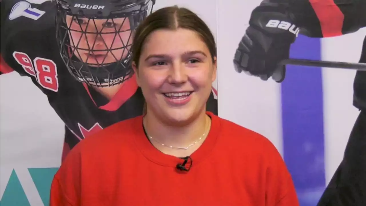 Manon Vautour prepares for 2023 World Ringette Championships in Calgary