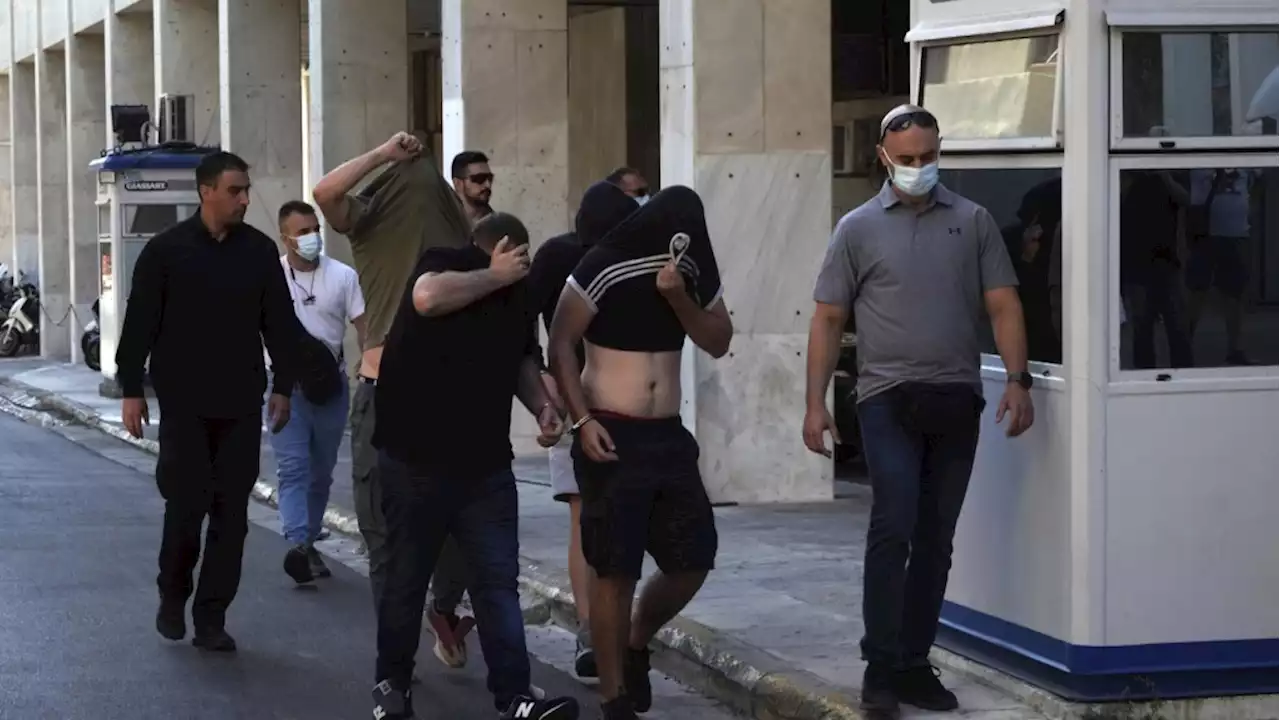 Greek police arrest five Croatians allegedly involved in deadly soccer violence