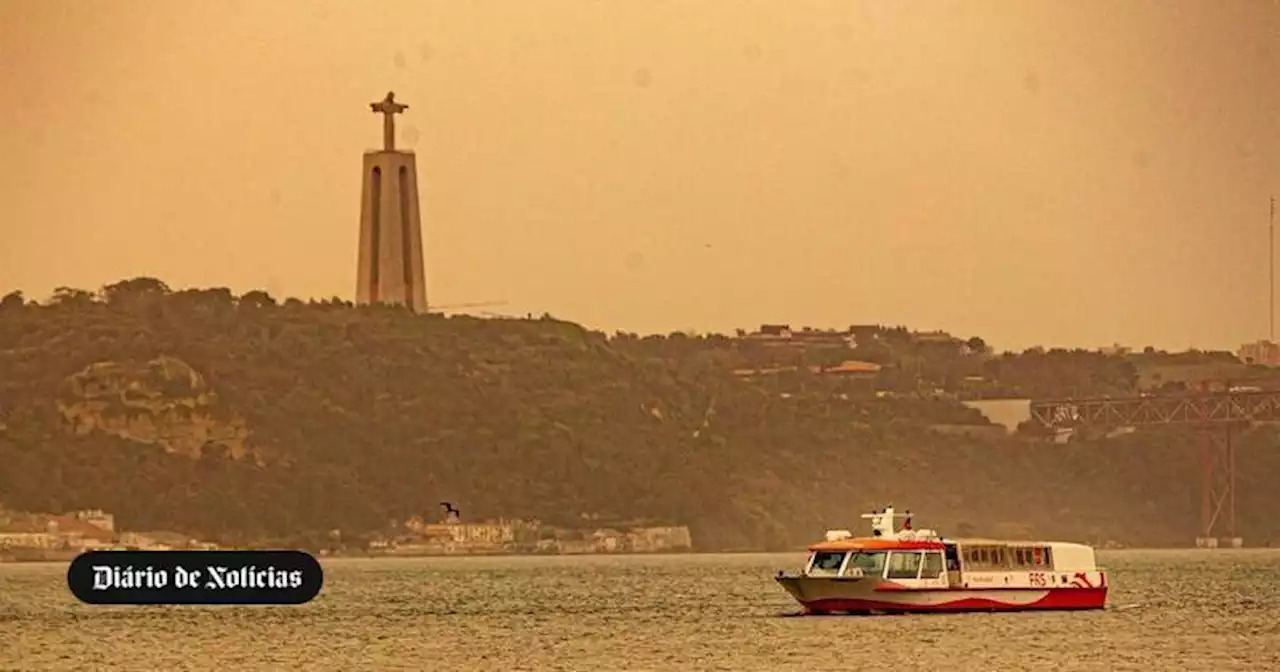 Nuvem de poeiras do Norte de África está a afetar qualidade do ar em Portugal