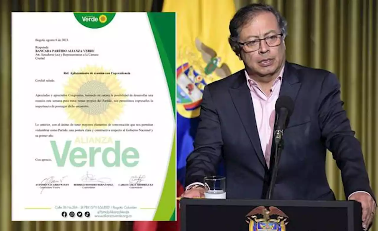 Alianza Verde aplazó reunión para definir si se mantiene como partido de gobierno