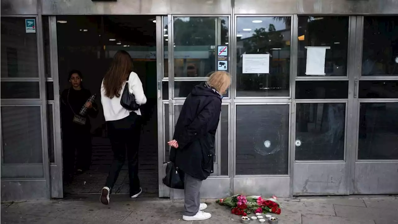 Josef var där när 20-åringen sköts i gallerian