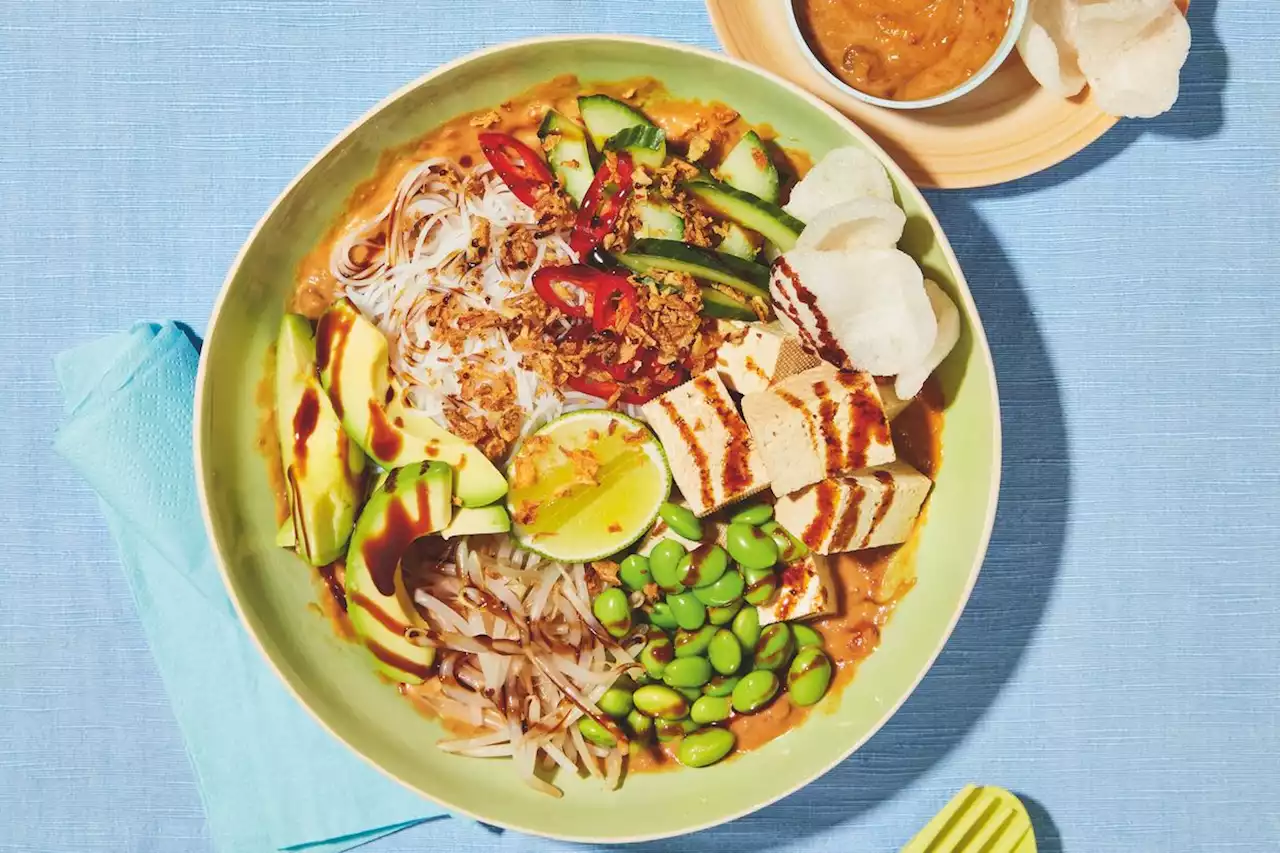 Vermicelli Tofu Salad With Peanut Sauce From Lara Lee Recipe on Food52