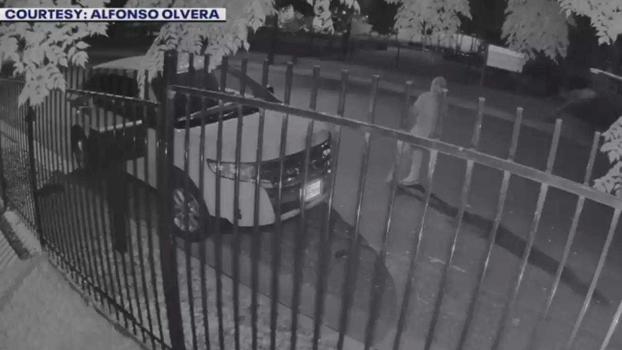 VIDEO: Suspects throw rocks at East Austin home