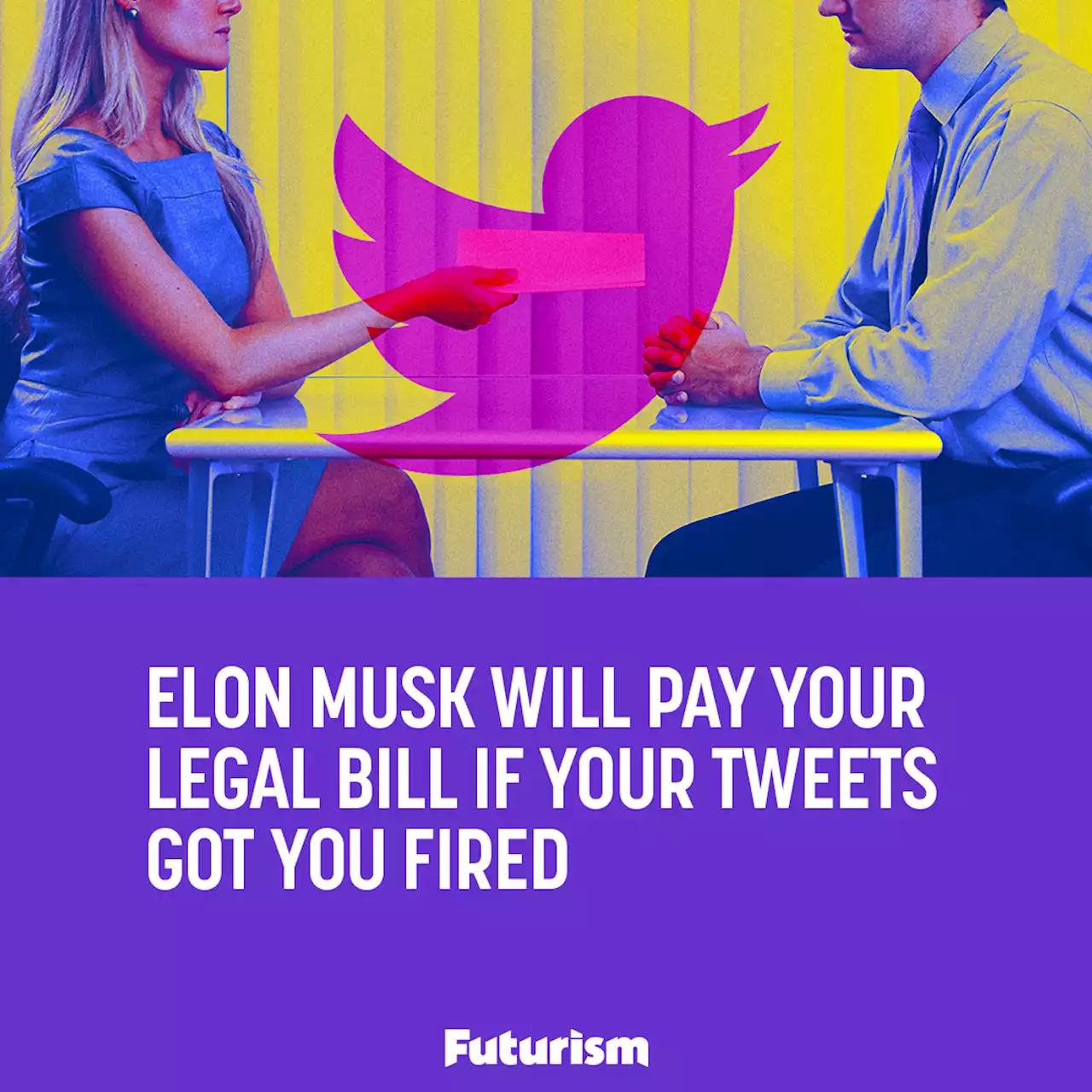 Elon Musk Will Pay Your Legal Bill If Your Tweets Got You Fired