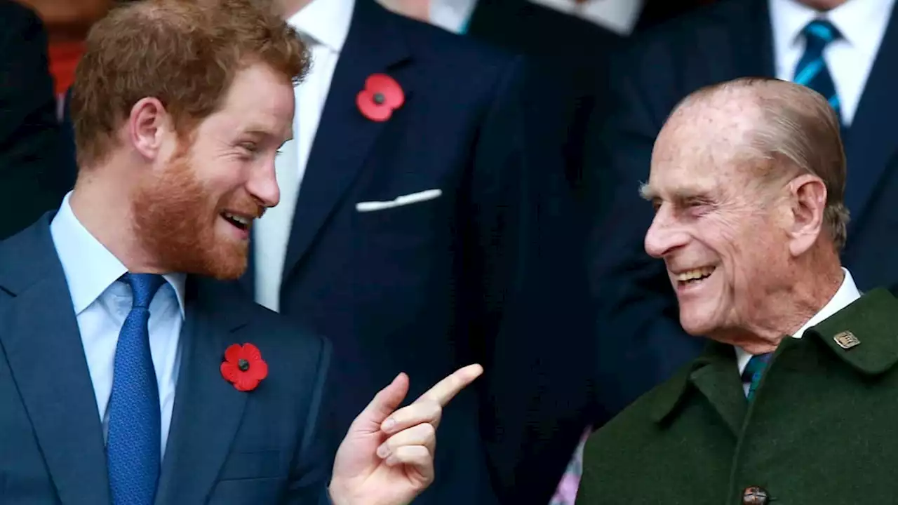 Watch: Prince Harry leaves grandfather Prince Philip in giggles at royal wedding