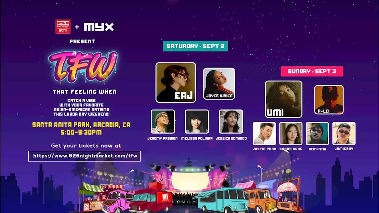 Joint music and food fest by MYX and 626 Night Market