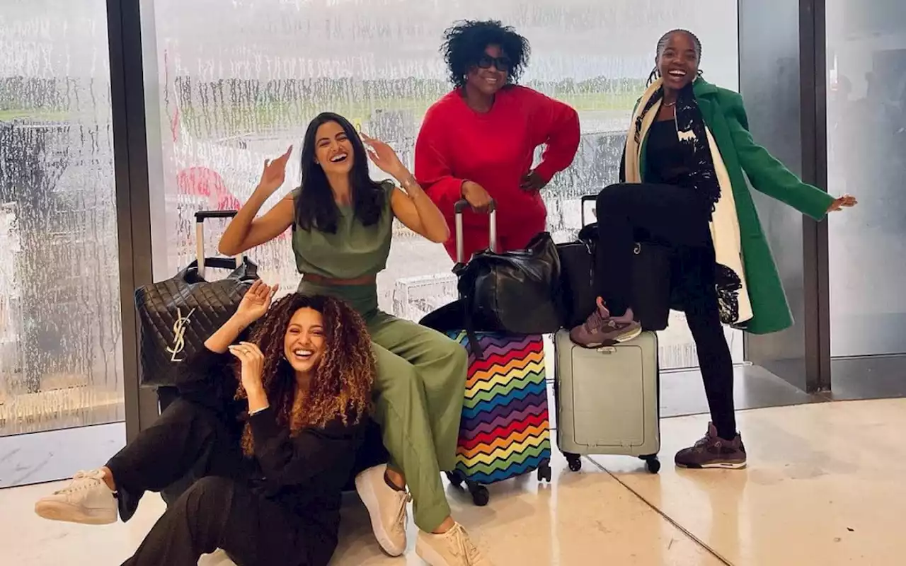 Sheron Menezzes, Clara Moneke, Carla Cristina e Letícia Salles viajam juntas após 'Vai na Fé' | Diversão | O Dia