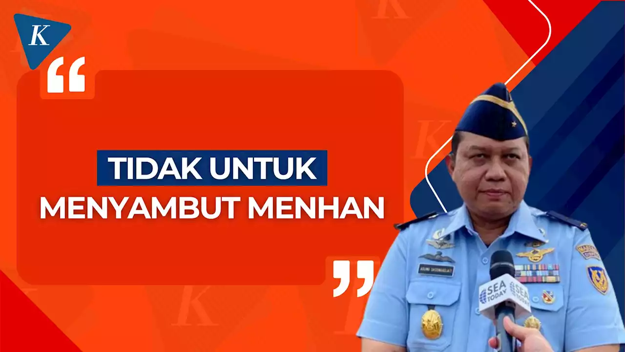 Atraksi Jet Tempur Saat Prabowo di Makassar, Sambutan TNI AU?