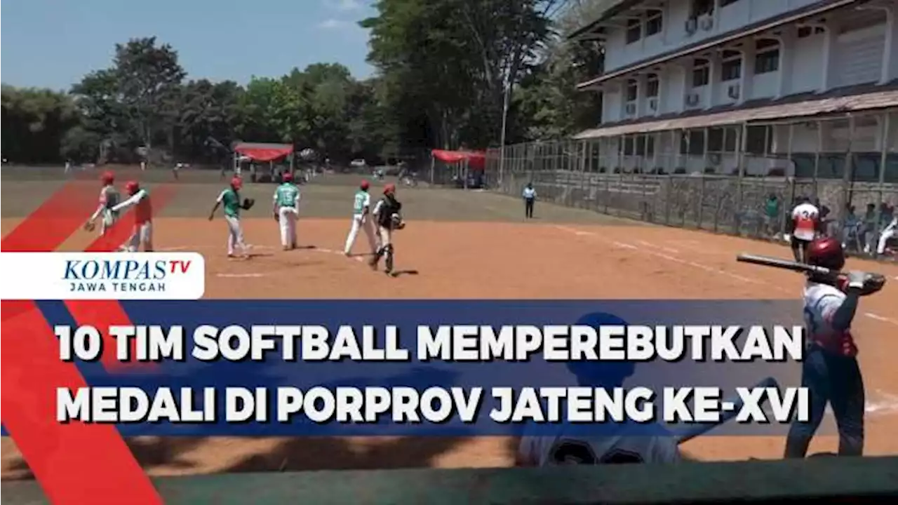 10 Tim Softball Memperebutkan Medali di Porprov Jateng ke-XVI