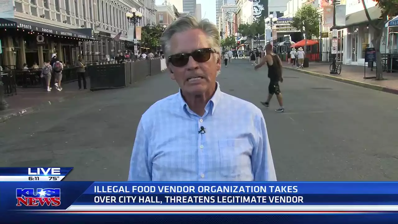 Illegal Food Vendors Take Over San Diego City Hall, Threaten Legitimate Vendors