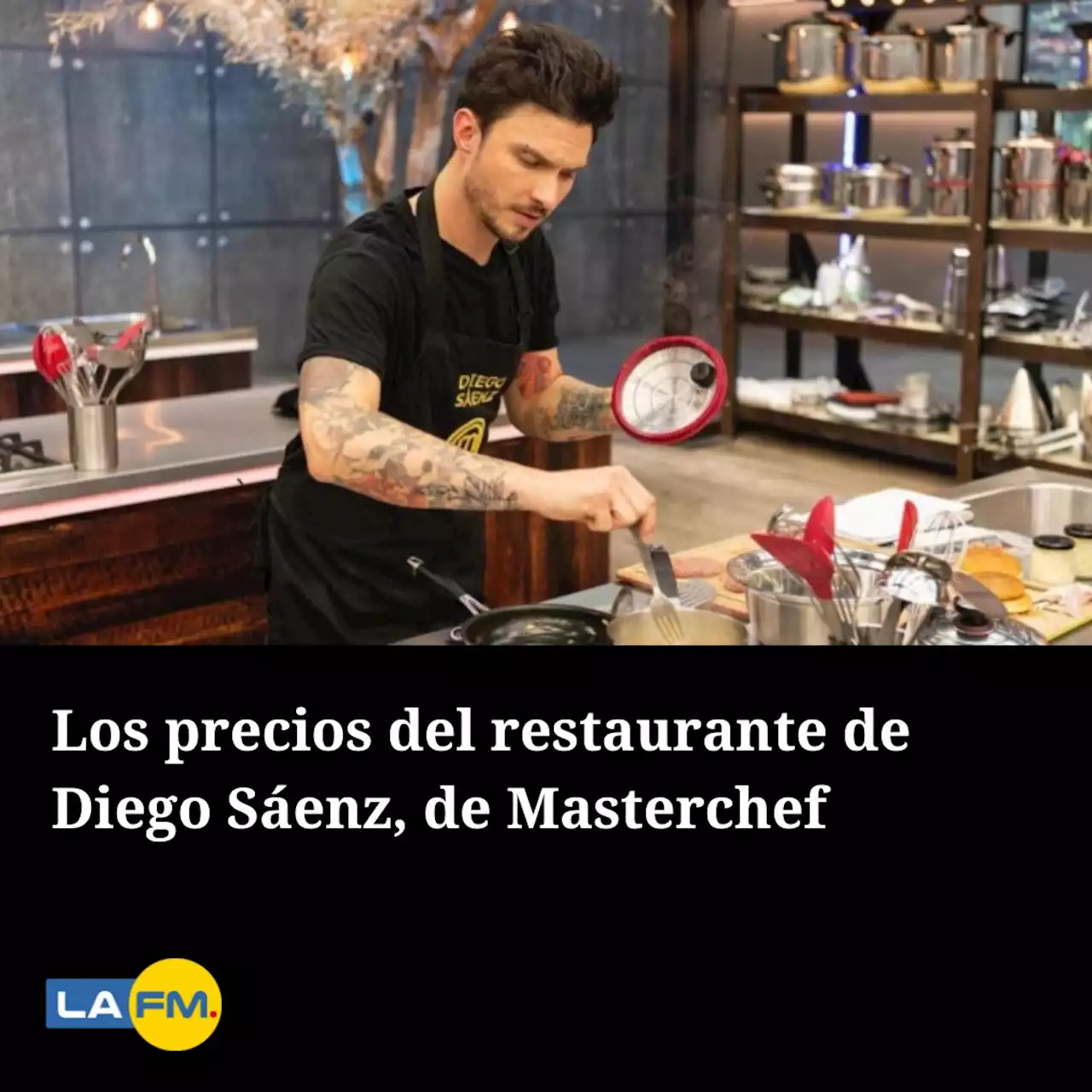 Los precios del restaurante de Diego Sáenz, de Masterchef