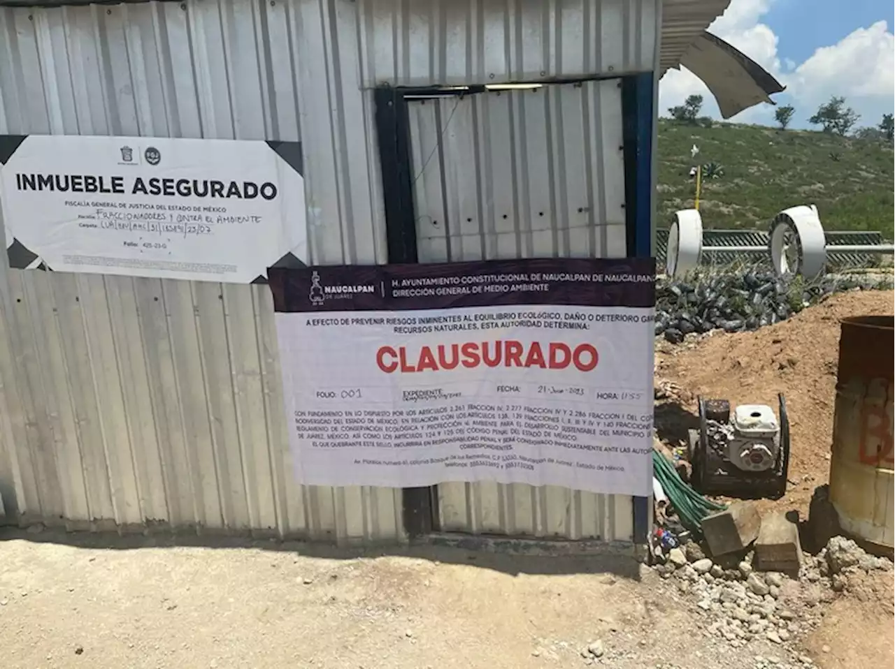 Naucalpan confirma cierre definitivo de basurero de Tepatlaxco