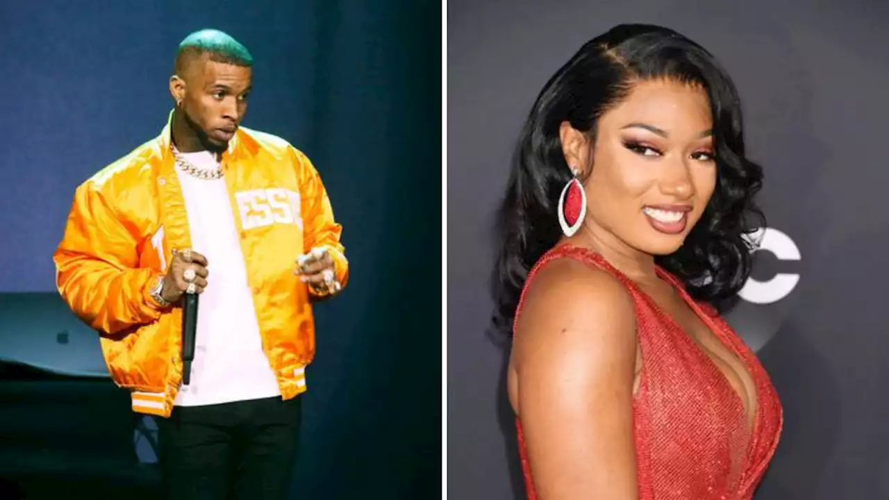 Rapper Tory Lanez jailed for ten years after shooting Meghan Thee Stallion in 'heinous act against defenceless woman'