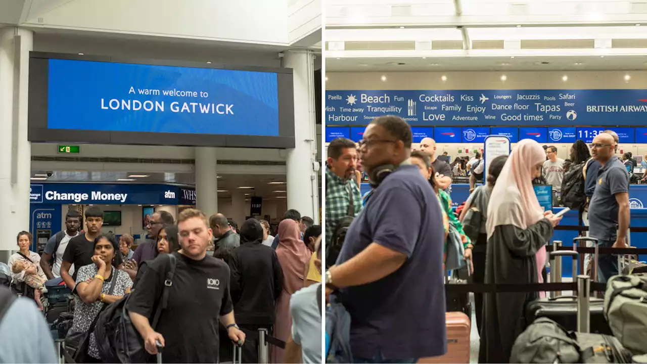 Thousands of passengers face holiday chaos as Gatwick Airport workers announce fresh strikes throughout August