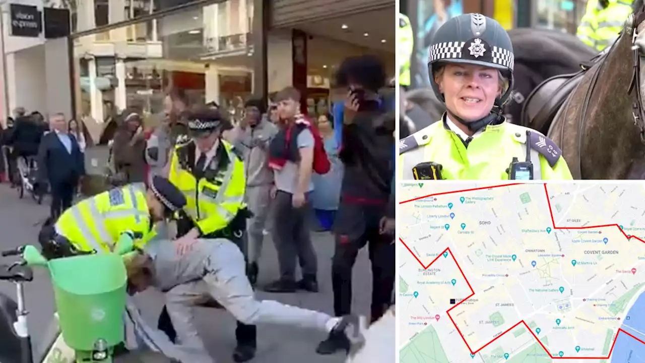 Three detained as police descend on Oxford Street amid TikTok call for shoplifting rampage