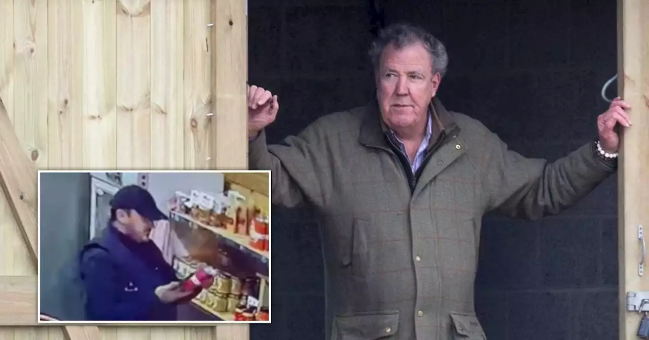 Jeremy Clarkson raging as he catches Diddly Squat shoplifter red-handed