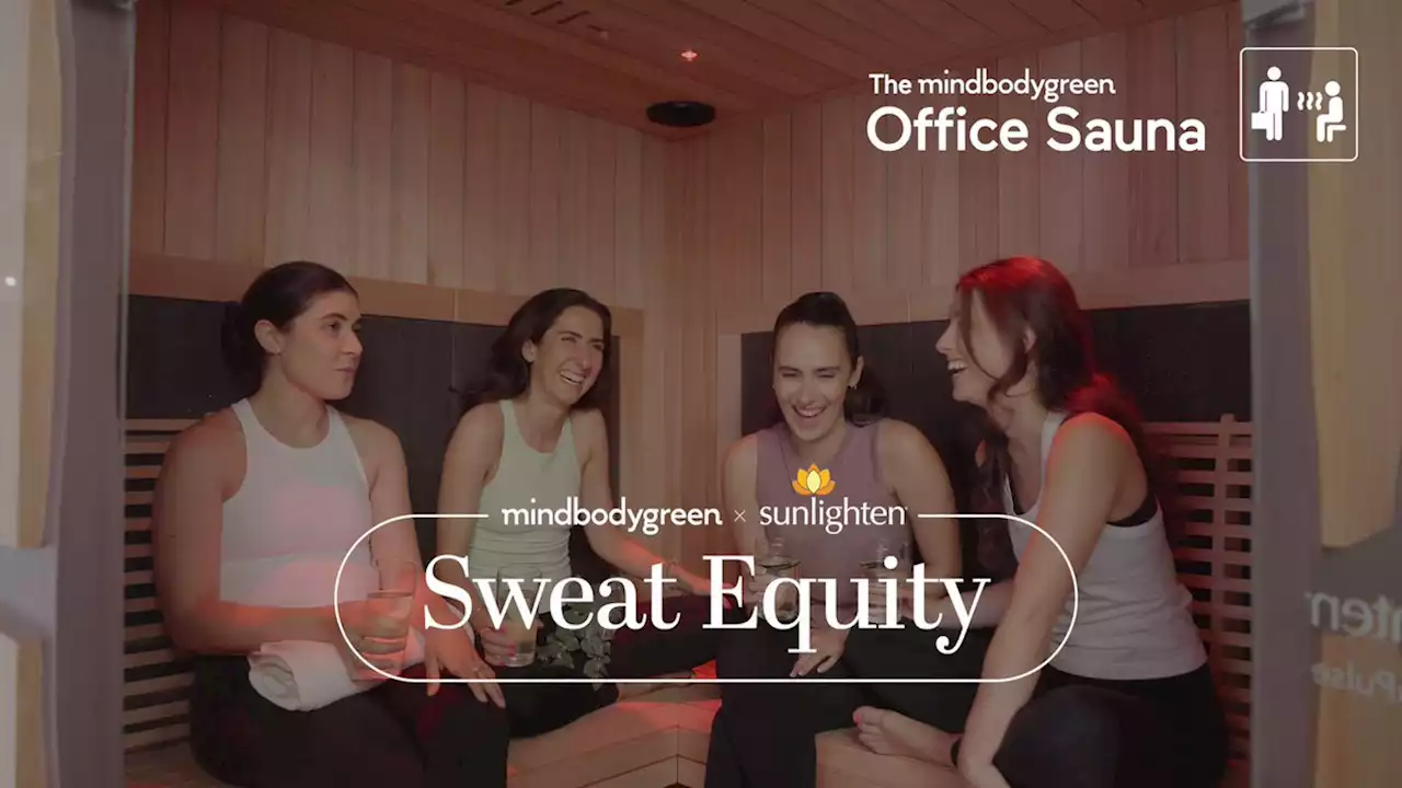 We Put An Infrared Sauna In The mindbodygreen Office — Why Our Staffers Are Obsessed