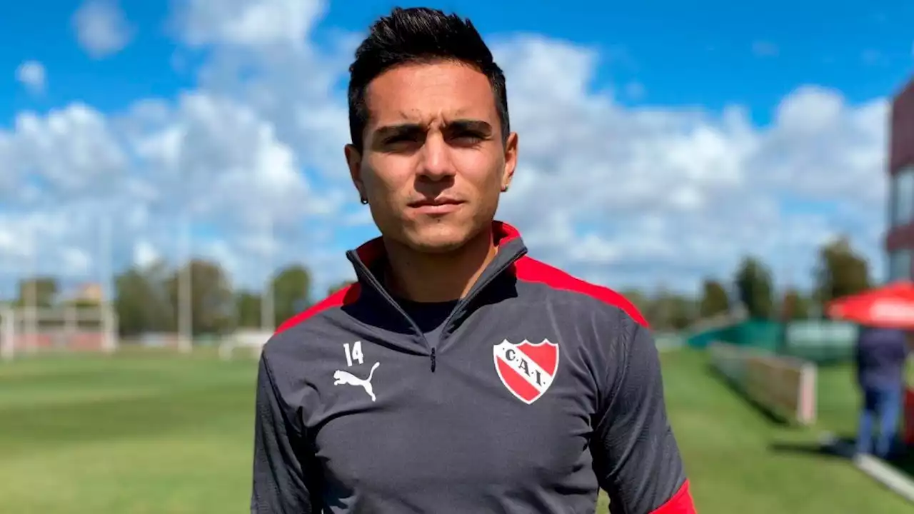 El primer “refuerzo” de Independiente: Lucas “Saltita” González ya se entrenó con el plantel