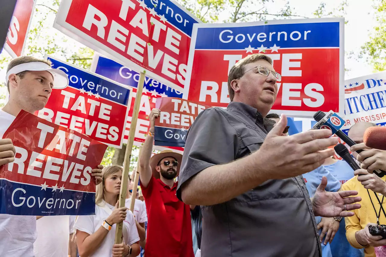 Republican Gov. Tate Reeves easily wins primary, makes November battle with Democrat Brandon Presley official