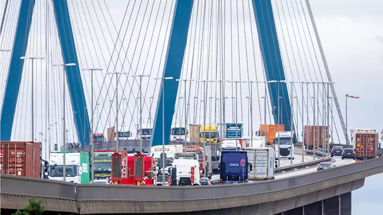 Streit über Zukunft der Hamburger Köhlbrandbrücke geht weiter