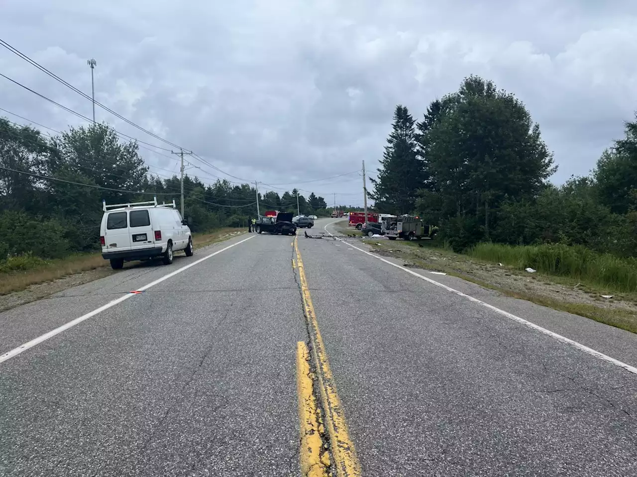 Woman dead after crash in Maine