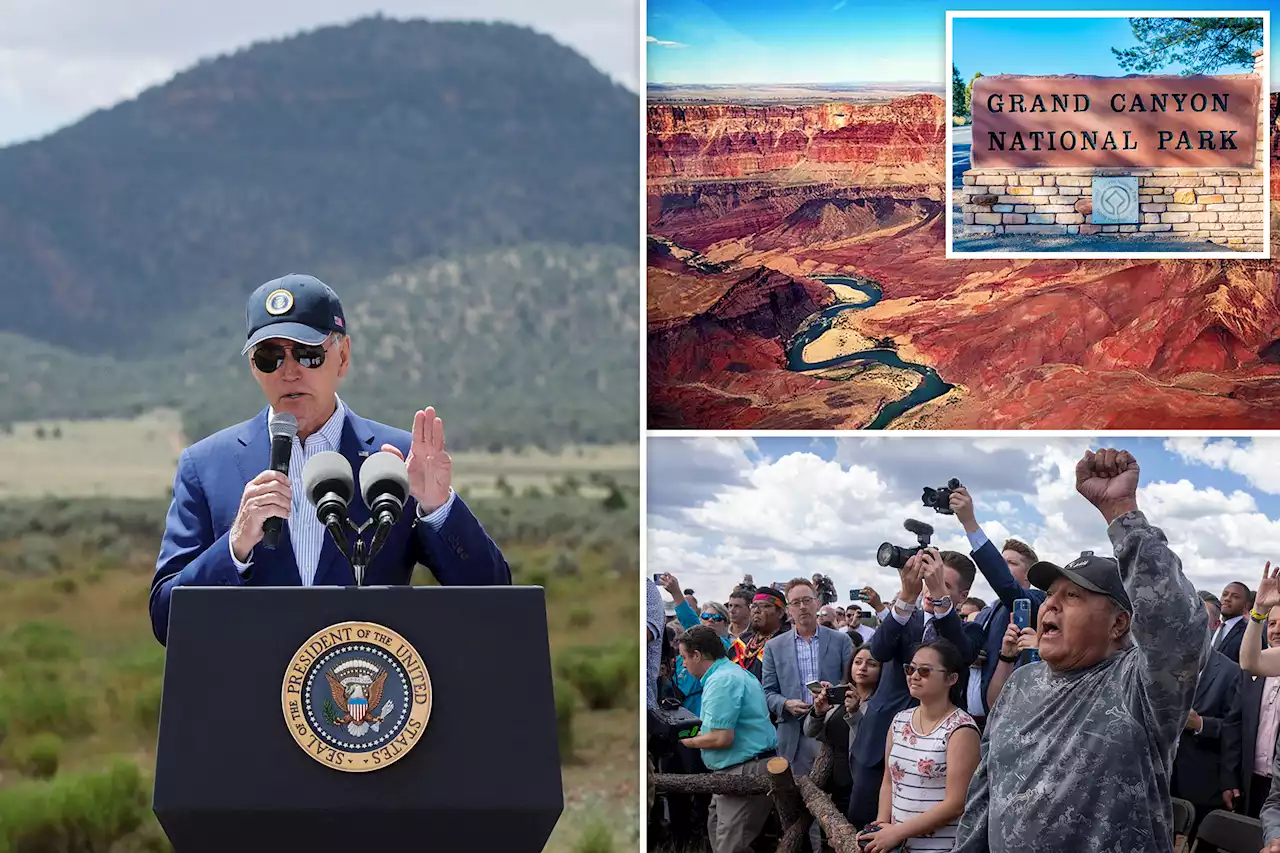 Biden Calls Grand Canyon One of World's 'Nine Wonders' Full of 'Ironic' Species