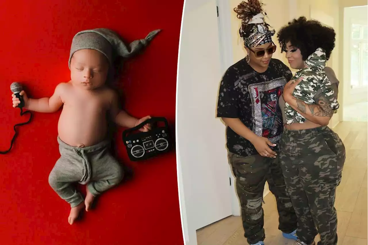 Da Brat and Wife Share First Photos of Newborn Son True Legend