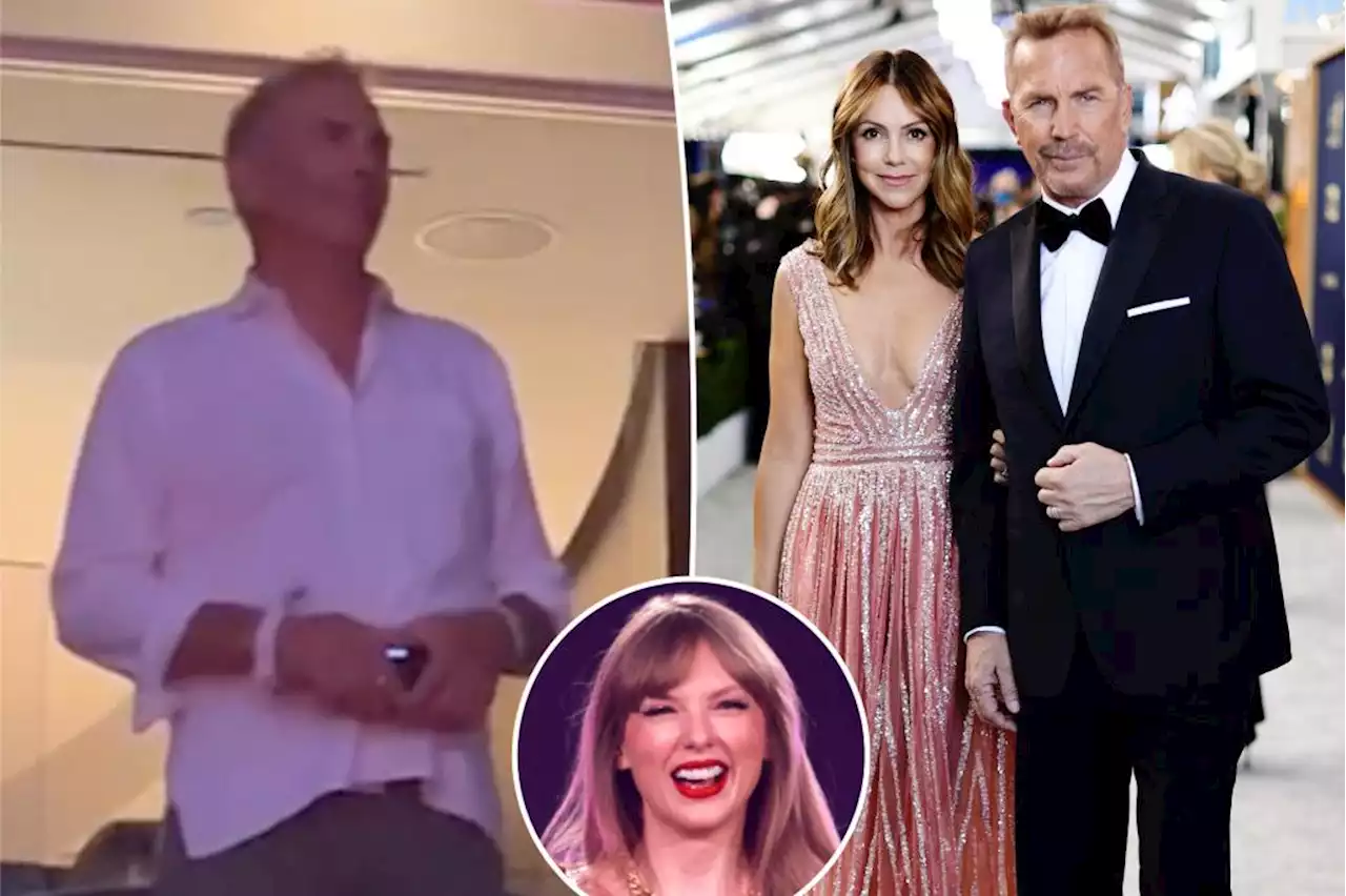 Kevin Costner Attends Taylor Swift's Eras Tour Amid Divorce