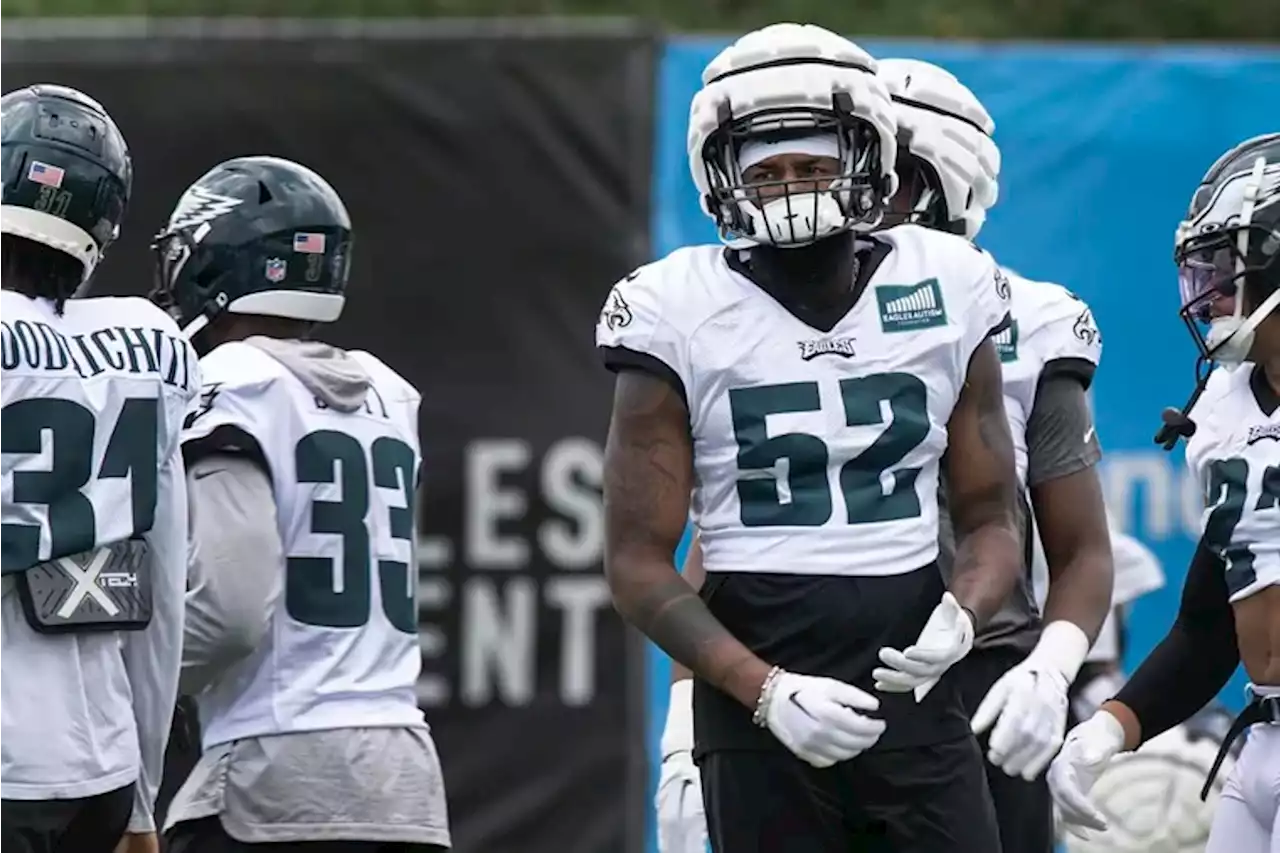 Eagles Practice Observations: New LBs, Jalen Carter's Flash, Reed Blankenship's Lockdown