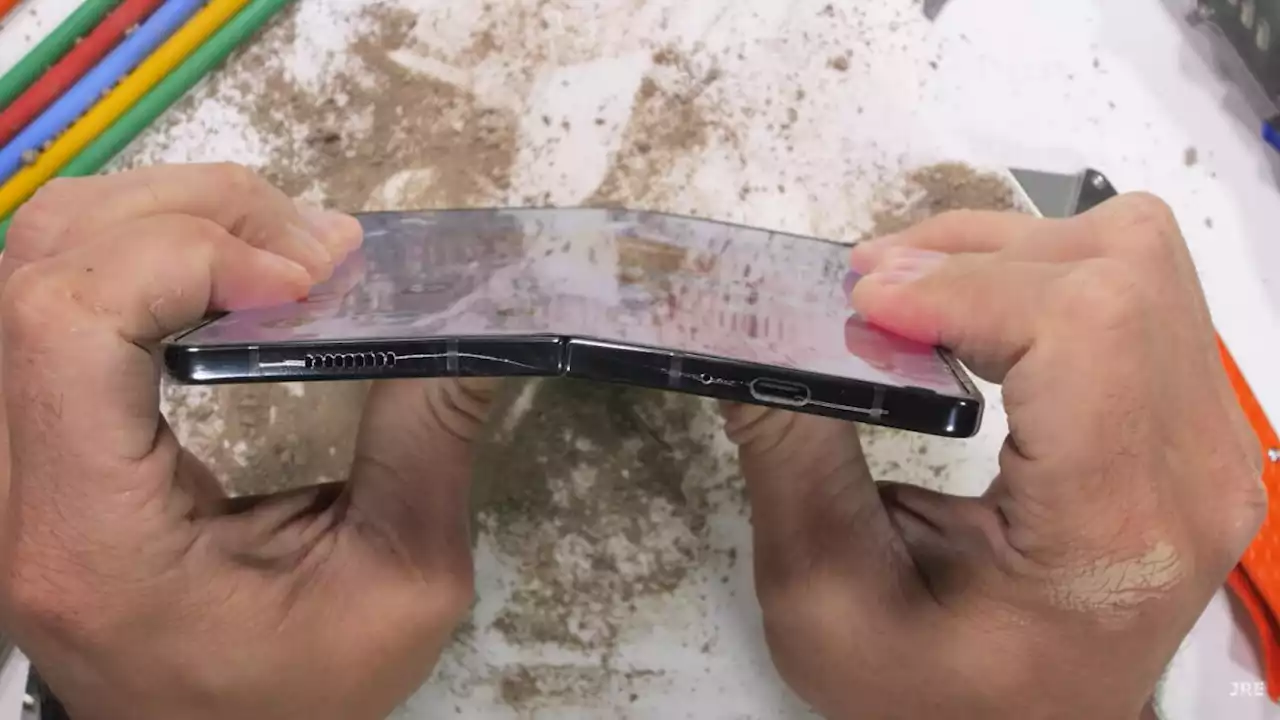 Samsung's Galaxy Z Fold 5 Defies Laws of Physics in Durability Test