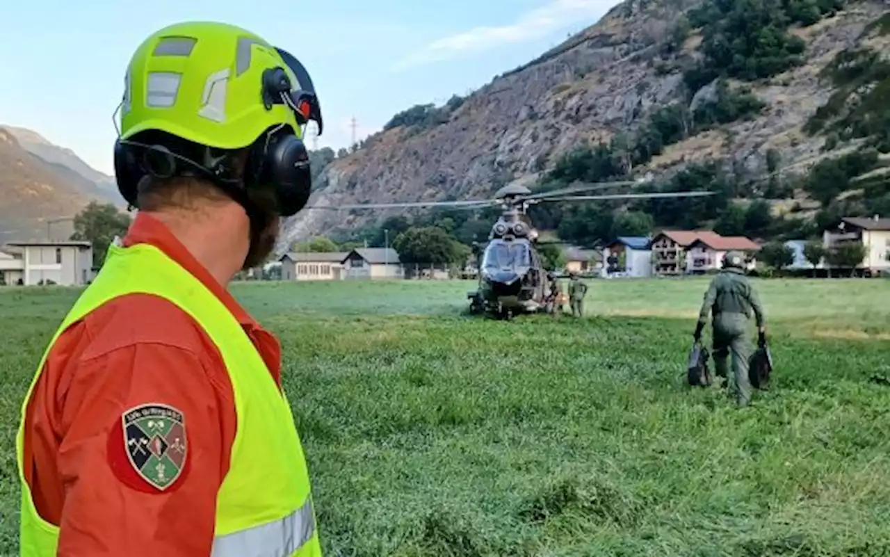 Waldbrand im Wallis: Die Armee hat ihren Einsatz beendet