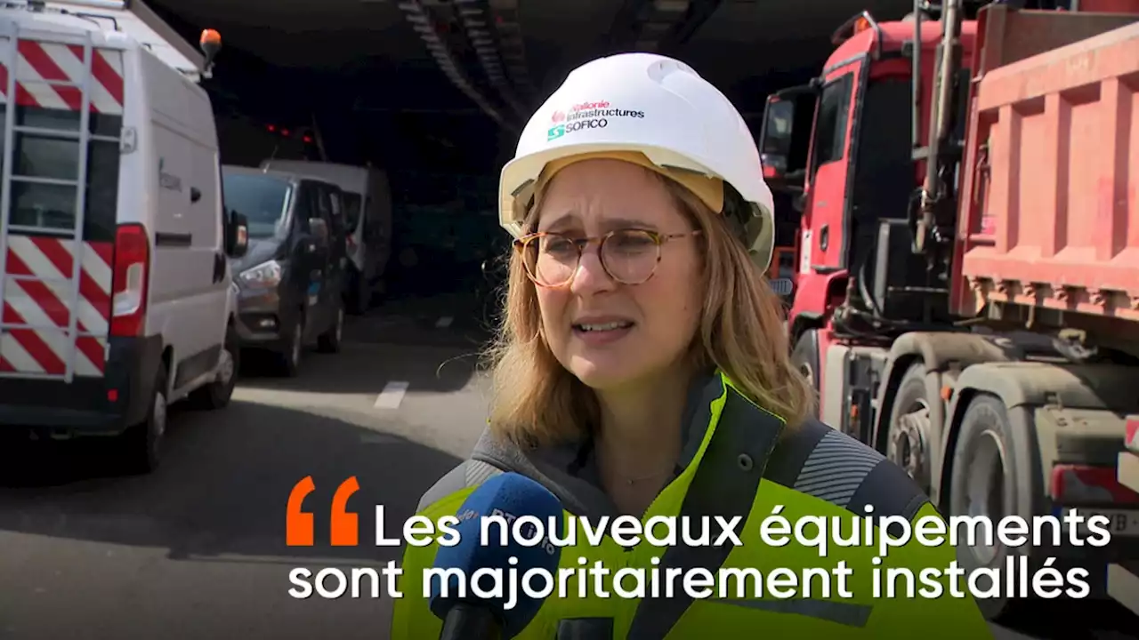 À Liège, le tunnel de Cointe fait peau neuve pour la rentrée scolaire