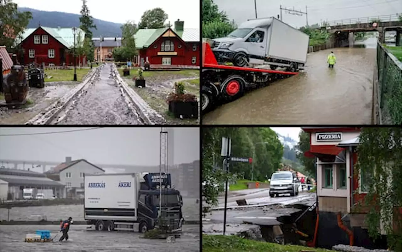 Maltempo, la tempesta Hans si abbatte su Svezia e Norvegia